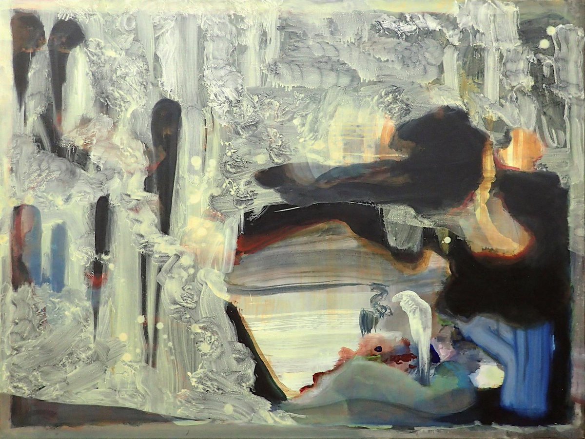 Amart_Galerie's tweet photo. Wir begrüßen Sie und unseren jüngsten Zugang in der Galerie herzlich in einer neuen Woche!
Ján Valík, Last Of Its Kind, 2017-18
Öl auf Leinwand, 120 x 160 cm
#JanValik #amart #artgallery #emergingartist #emergingpainter #abstractart #vienna #artinvienna #newweek #MondayMood https://t.co/t8ukU722Nv