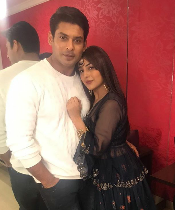 For him, Love is standing tall right by her side , while she leans on his shoulders... @sidharth_shukla  #SidNaaz  #SidharthShukla  #ShehnaazGill