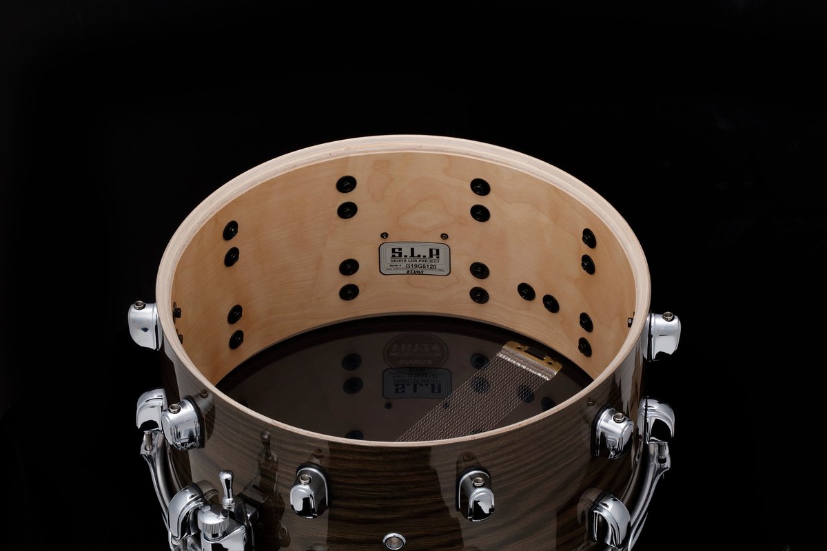 TAMADRUM_Japan's tweet photo. <S.L.P. G-Birch 14"×7">
極厚に成型されたバーチシェルが特徴の限定スネアドラム、S.L.P. G-Birch “LGBH147-GCO”!
どんなバンドサウンドにも埋もれず、タイトな中低域とパンチのあるオープンなサウンドを獲得しました。
https://t.co/rzQp4nXgu1
https://t.co/c0mgwaTybU
#teamTAMAdrums https://t.co/ChWm1dN7Wv