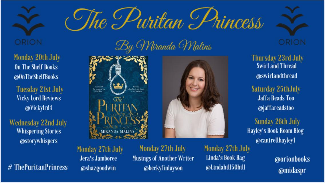 MirandaMalins's tweet photo. #ThePuritanPrincess 👑 is off on her first blog tour today!! I am so excited 😊 Do follow her along and get involved! #MondayMotivaton #books #bookbloggers #fiction #Debuts2020 #historicalfiction https://t.co/cwYdJHhZcL