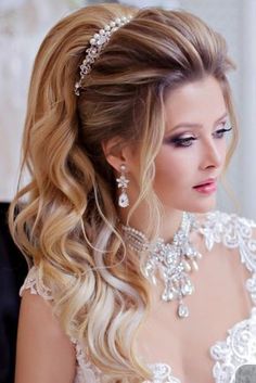 Beautiful Open Hairstyle for Wedding or party  Easy Hairstyles  Red  carpet Hairstyles  YouTube