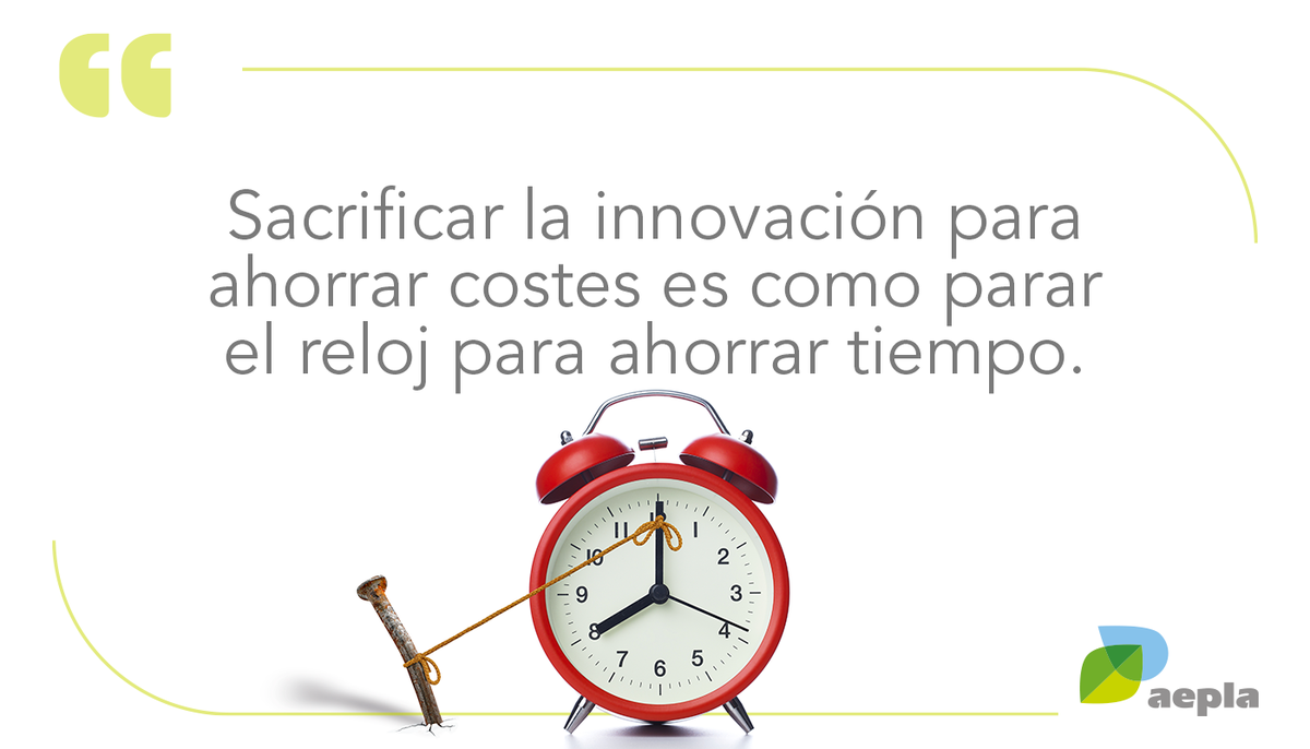 aepla_asoc's tweet photo. Apostar por la #innovación debe considerarse siempre como una inversión, nunca como un gasto.
🌱🔬👍
#SinTiNoSoyNada🌱💚
#DelLabAlCampo🔬➡️👨🌾 https://t.co/CIKUc2oHNi