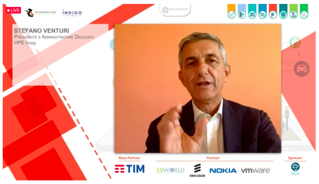 TIG_italia's tweet photo. .@stefano_venturi, Presidente e Amministratore Delegato, @HPE_IT ci parla di #open #5G come una piattaforma aperta, che utilizzi ove possibile open source aprendo a piattaforme multivendor

#TIGdigitaly #LaVisioneDeiLeader https://t.co/ngEDv2irJL