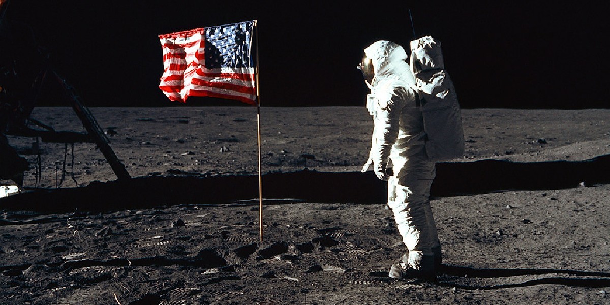 museumofBible's tweet photo. #OnThisDay in 1969 – Before Buzz Aldrin &amp; Commander Neil Armstrong took their “one small step for man,” Buzz Aldrin commemorated the moment by reading John 15:15 from a small piece of paper. #DidYouKnow this @JimBridenstine? https://t.co/Pr0X89Gc2G