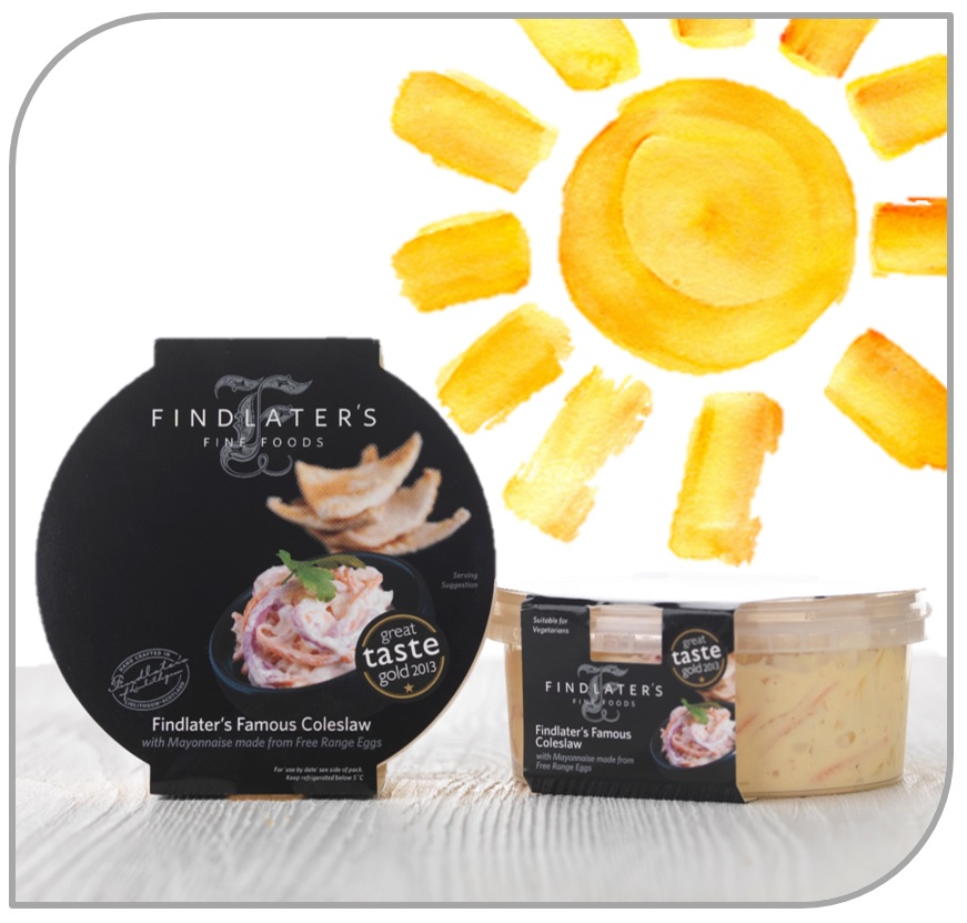 The weather has been rather hit and miss recently but you can add a bit of summer to your plate anytime with a pot of our Findlater's Famous Coleslaw