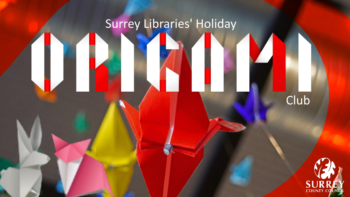 SurreyLibraries's tweet photo. ❗NEW EVENT❗

For the next 7 weeks of the summer holidays we are inviting you to join Karishma for ORIGAMI CLUB! 🎉 
Clear your diaries because Fridays at 3pm are now booked up! 

For the first session on Friday 24th July get ready to create Origami Frogs! 🐸

#SurreyLibOrigami https://t.co/3FycBNokOD