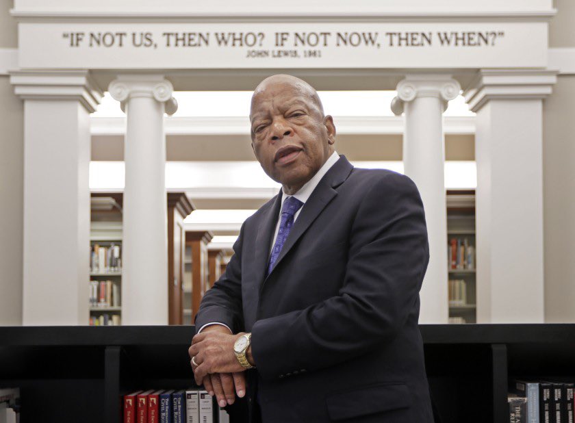 <a href="/engagingsol/">Engaging Solutions</a> along with the world lost a great man over the weekend. <a href="/repjohnlewis/">John Lewis</a> your work will not be forgotten! #RIP #BLM #WeAnswerToBusiness