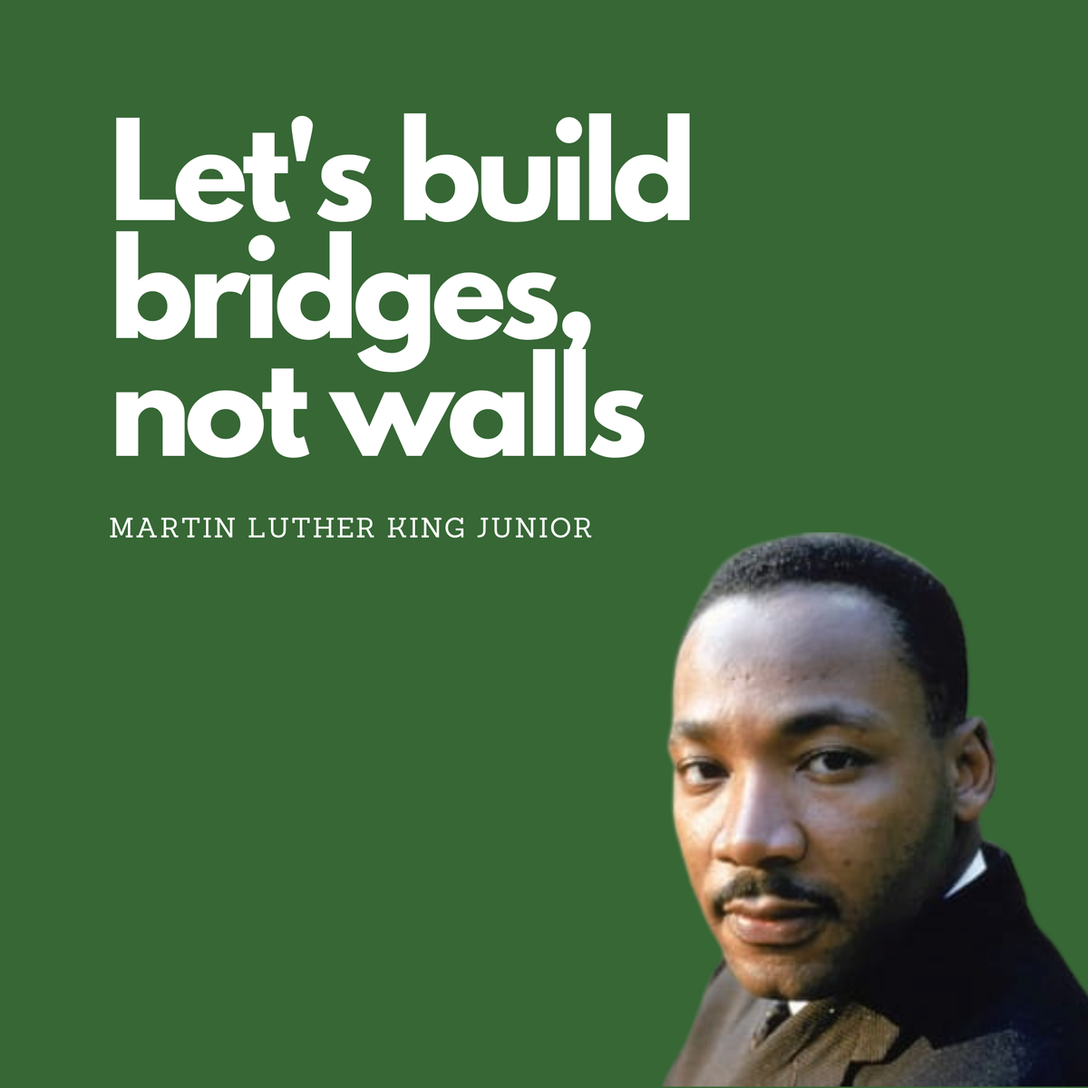 Be inclusive. High school is a great time to form life long friendships and bonds, don't be afraid to reach out to each other, build those bridges!