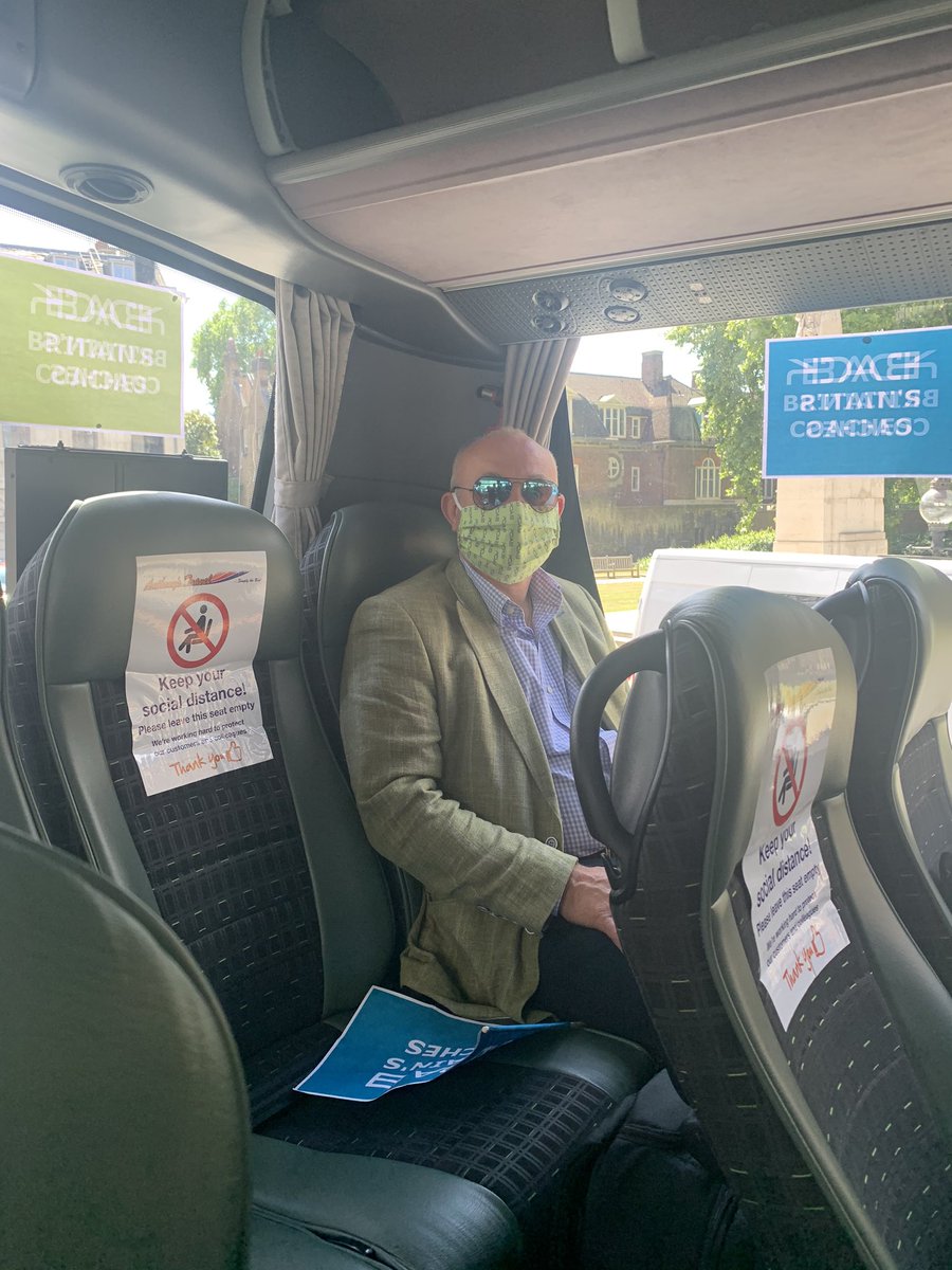 And as we approach #ParliamentSquare at the BACK of the <a href="/backhousejones/">Backhouse Jones</a> team coach (courtesy of <a href="/ANTHONYSTRAVEL/">ANTHONYS TRAVEL</a>) we have our very own <a href="/JonathonBack/">Jonathon</a>  #BACKBritainsCoaches #HonkforHope <a href="/ChloeBHJ/">Chloe West</a> <a href="/JuliaDavies19/">Julia Davies</a> <a href="/jamesAbackhouse/">James Backhouse</a>