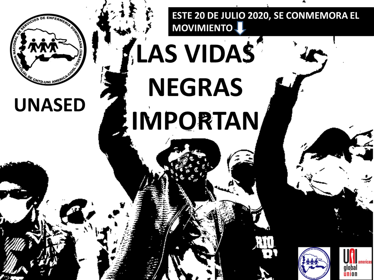 Hoy 20 de julio, lxs trabajadorxs de Estados Unidos están en huelga Apoyamos #StrikeForBlackLives <a href="/uniamericas/">UNI Américas</a> <a href="/uniglobalunion/">UNI Global Union</a>
Todxs queremos salud, seguridad y seguridad económica para nuestras familias y comunidades. ¡Por eso apoyamos #StrikeForBlackLives! <a href="/uniamericas/">UNI Américas</a>