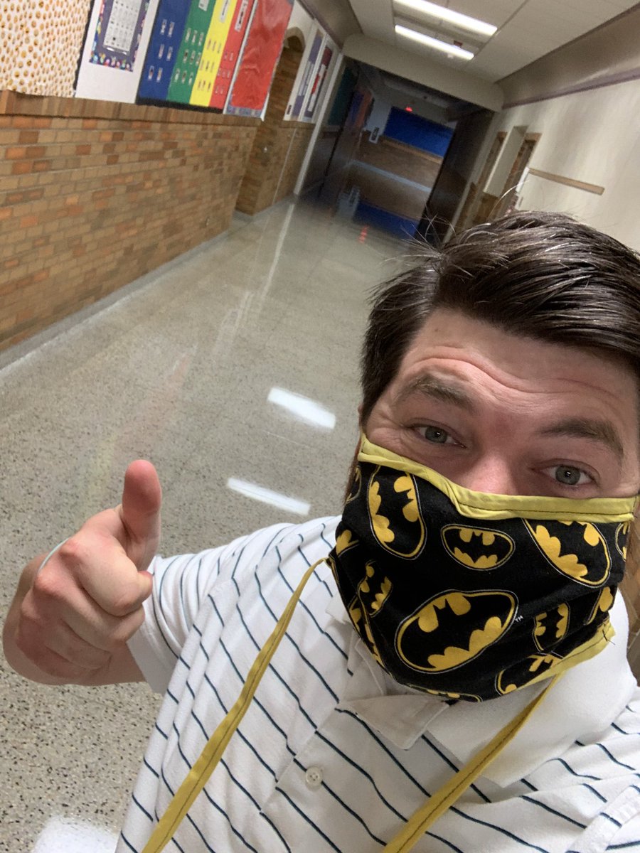 Taking a stroll through LaSalle Elementary School.. Are those floors wet, you ask? No... just that shiny!! #BeAwesomeLaSalle