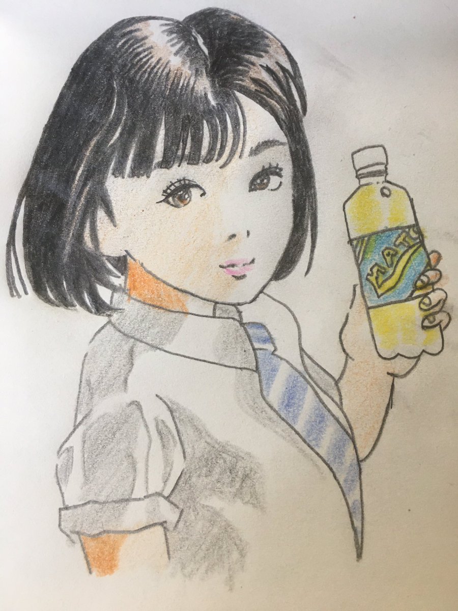 ノブユキ 江口寿史先生はスゴイなぁ 可愛いしセンス抜群 まだまだ模写も上手く描けないし 勉強 勉強 江口寿史 模写 女の子イラスト Rtで私を有名にしてください ツイッターで楽しむ展覧会