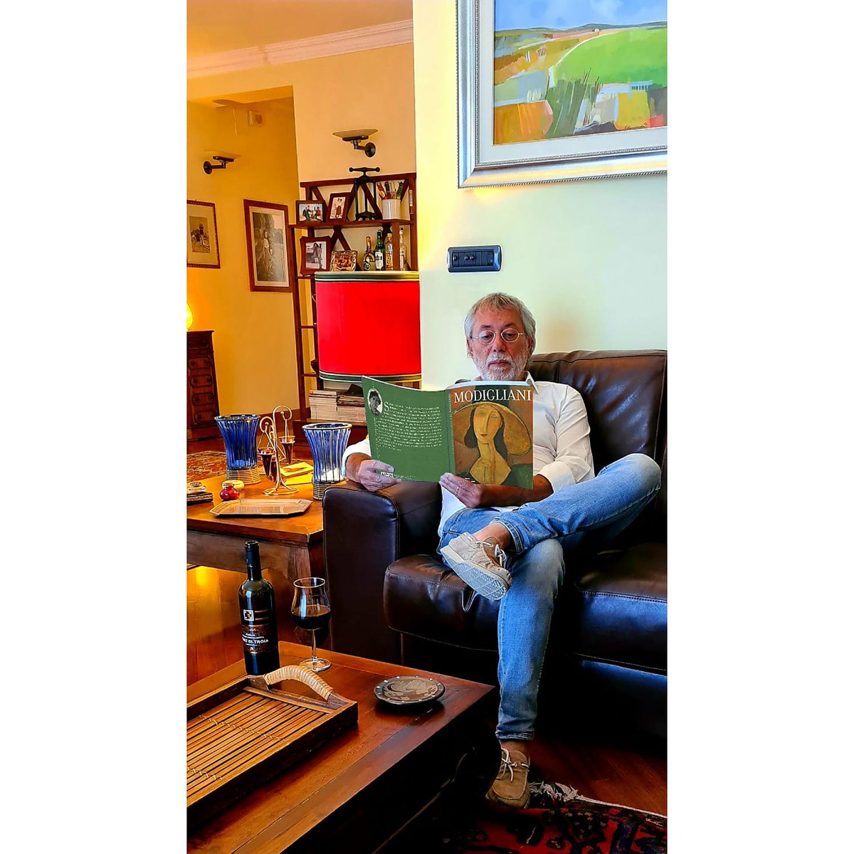VerrielloFranco's tweet photo. "QUANDO CONOSCERÒ LA TUA ANIMA,  DIPINGERO' I TUOI OCCHI" Adoro Amedeo Modigliani ❤ #lettura #bookart #interestingreading #impressionist #amedeomodigliani #francoverriello #arte #artist #painting #artwork #pittori #arteitaliana #artlovers #galleryart #young_artists_help #fineart https://t.co/6o5qOBuaDv