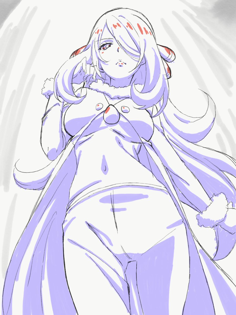 シロナ「シロナさん 」|結紙のイラスト