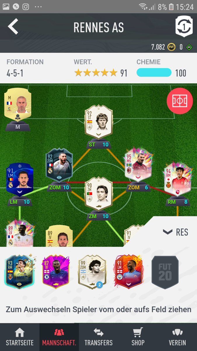 LenzLe4's tweet photo. #SheeshTeam das ist mein team alle untauschbar ausser semedo ter stegen ramos und griezmann budget 100k danke im vorraus https://t.co/ayodTSqAUU