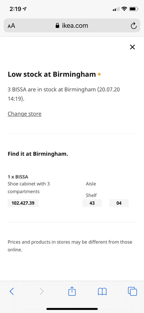 .<a href="/IKEAUK/">IKEA UK</a> why is your website still showing items as being in stock when they are not? I went to Ikea Birmingham this morning, queued up outside for nearly an hour, got to the aisle and location and it’s empty. Your website STILL shows it as in stock 2 hours later. Disgraceful!