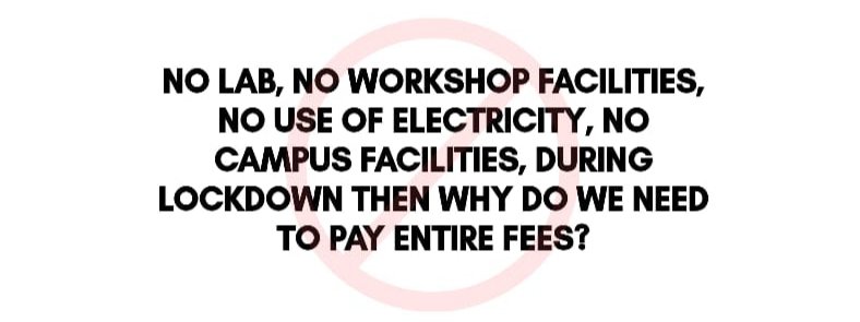 vi_ghelani's tweet photo. #FeesKamKarona
@ugc_india @PMOIndia @imBhupendrasinh @CMOGuj @HRDMinistry 
#JusticeForStudents 
It's time for universities to show humanity and decrease the fees in this pandemic. https://t.co/l0BXkbqfRa