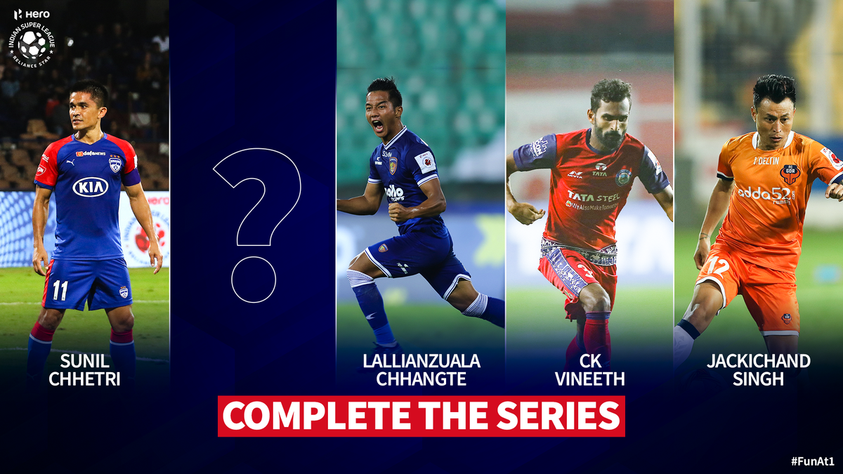 IndSuperLeague's tweet photo. Hint: 🔝🇮🇳⚽
#FunAt1 #HeroISL https://t.co/EpRDulMNj8