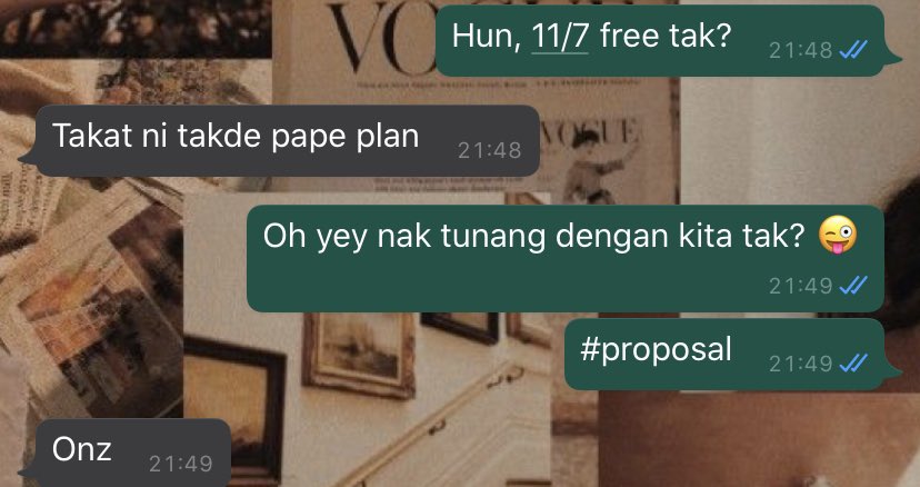 nrfrhidxy's tweet photo. Propose for the next phase of life macam ajak lepak mamak 😂✊🏻

And yes, I’m the one who’s asking for his hands 😉🤣💕 https://t.co/lqh0DegJpI