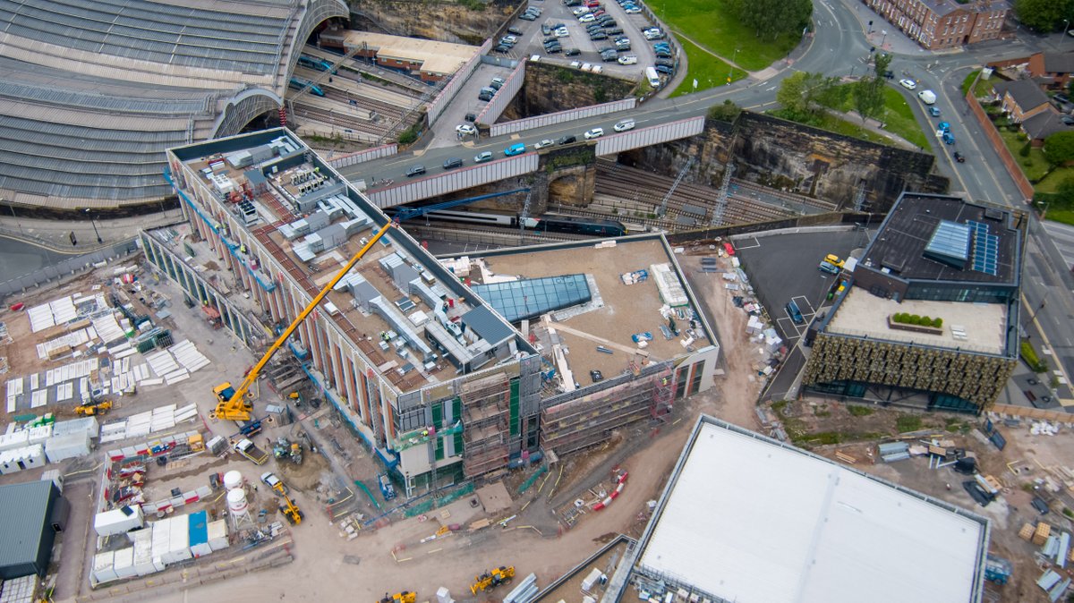 morgansindallc's tweet image. Our latest drone footage shows works progressing well at Copperas Hill for @LJMU in Liverpool’s Knowledge Quarter. External works to both buildings are substantially complete, and landscaping is due soon. Internally, some of the floors are in their final stages of decoration.