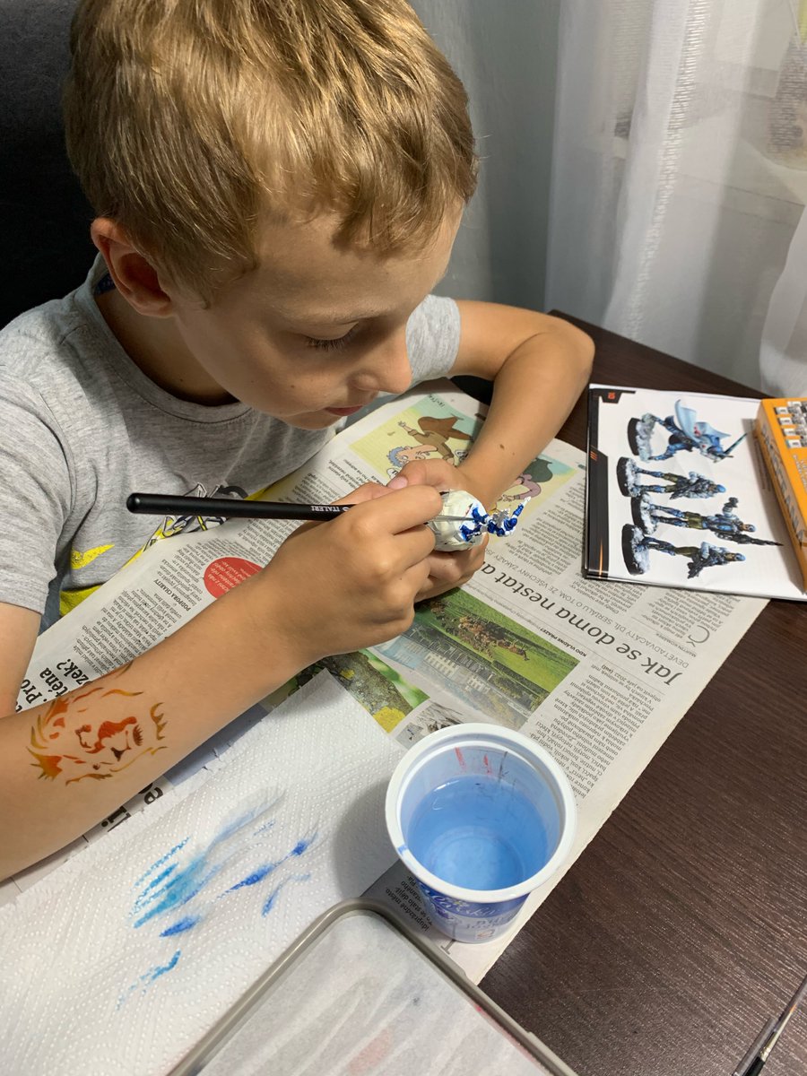 GamerGregino's tweet image. Introducing my son finaly into table top gaming 🥳 #Infinitythegame #OperationKaldstrom @InfinityTheGame @Infinity_Czech