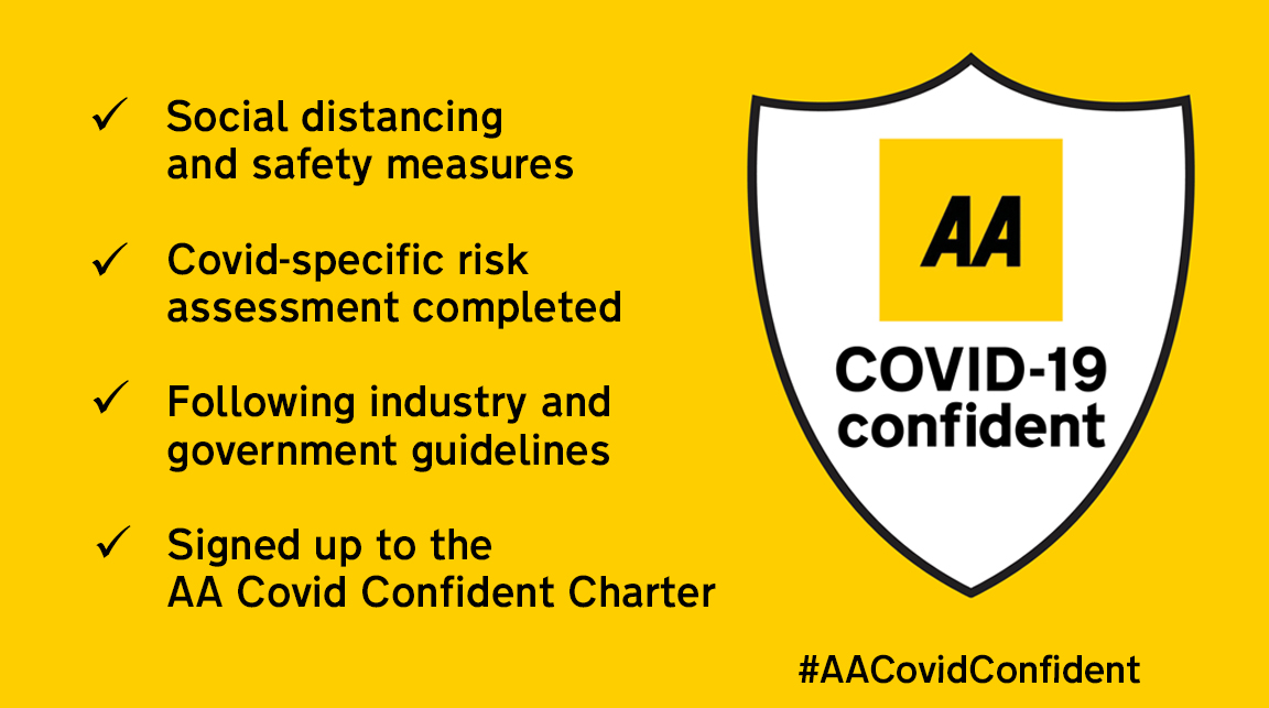 We are pleased to announce that we have been certified as Covid-19 confident by the AA #aacovidconfident #peterborough #hotel #spahotel #ortonhall