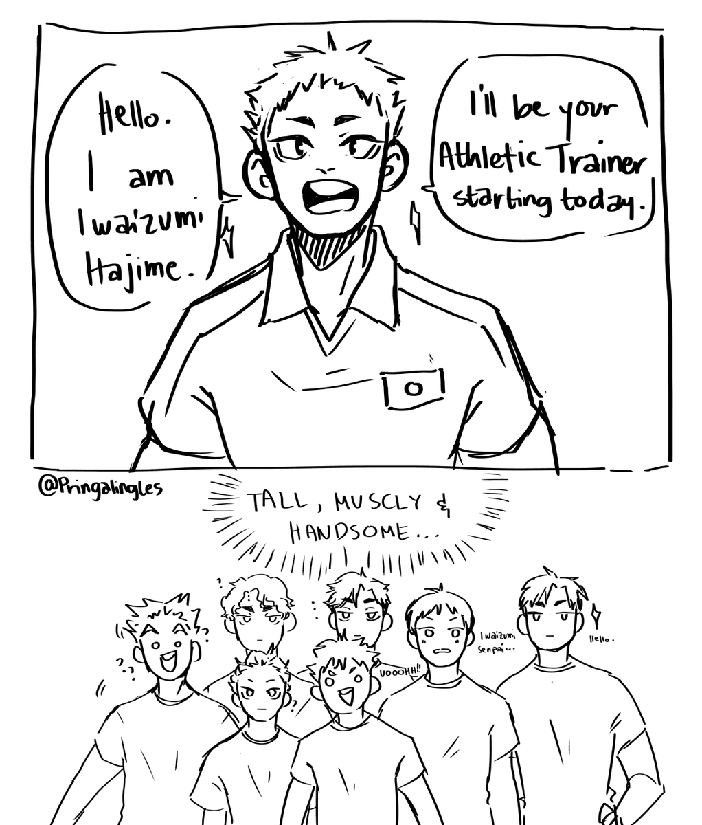 @killugod The JP Olympic team swooning over Iwaizumi Hajime 

I am ascending ?✌?✨ 