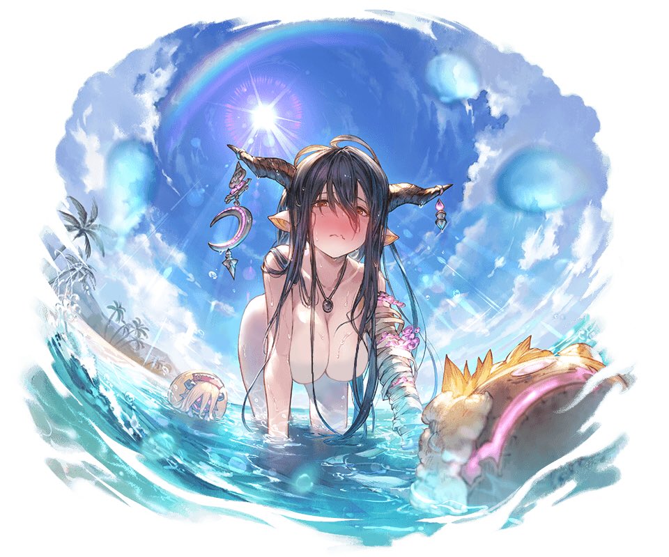 Collage_45's tweet photo. 水着ダヌア
#グラブル #剥ぎコラ https://t.co/V8BX4HfHhs