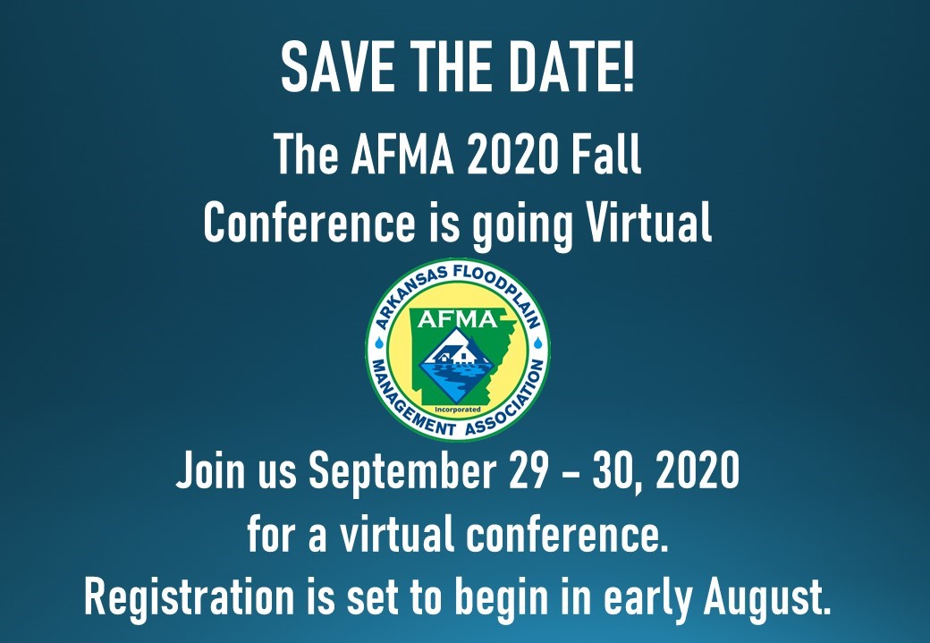 AFMA_Floods's tweet photo. The 2020 AFMA Fall Conference is going Virtual! Join us September 29-30, 2020! https://t.co/E64Ucl4ZMI