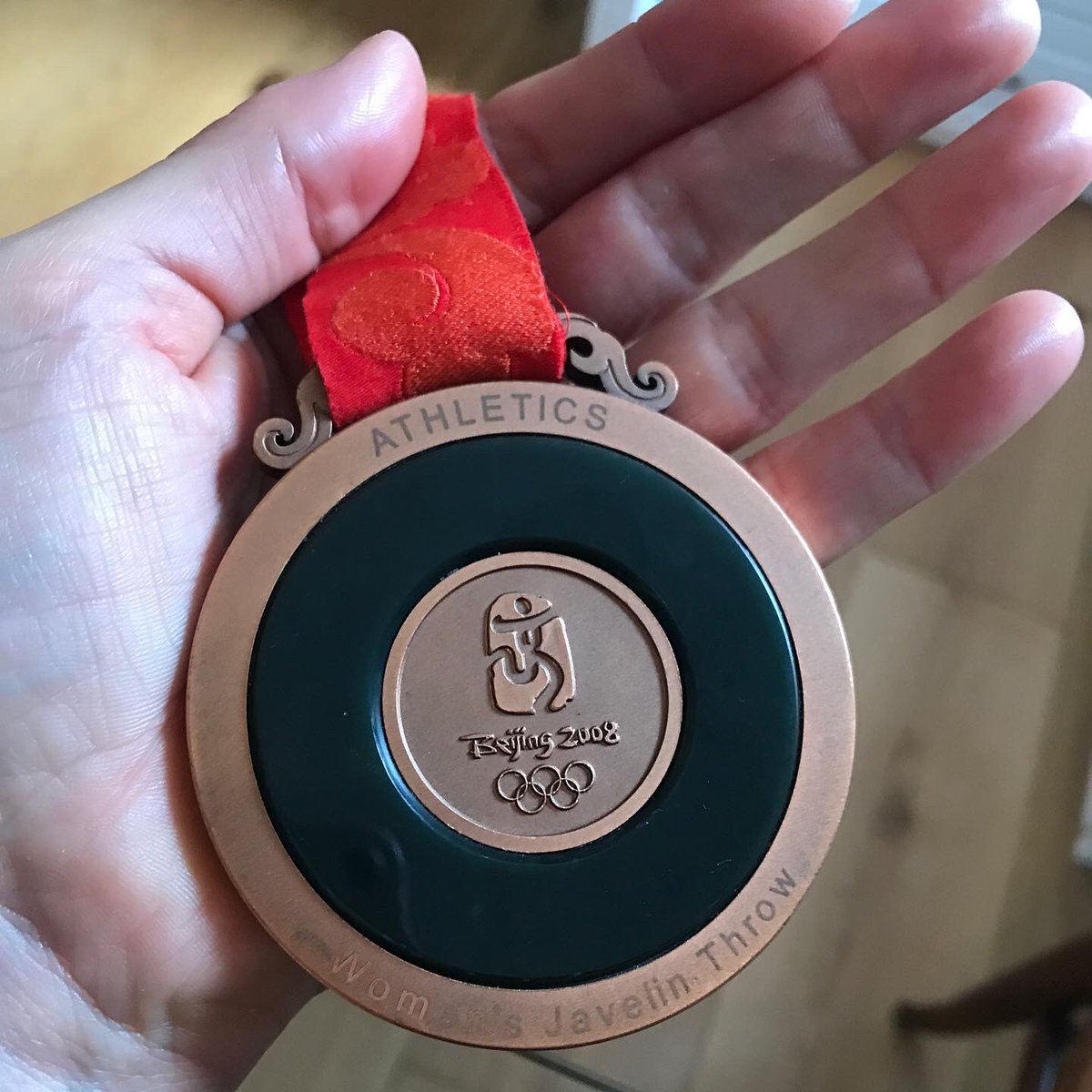 One year ago today. Receiving an Olympic medal for a performance achieved 11 years before 🤯. Good things come to those who wait....especially this year! #Olympics #cleansport <a href="/TeamGB/">Team GB</a>