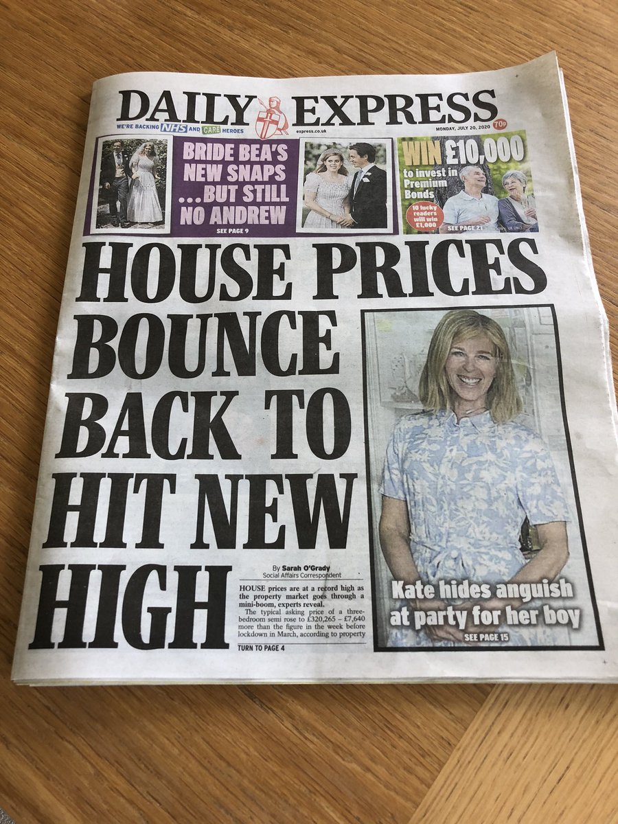 denismaddock's tweet photo. Surge in house prices sure to put a smile on new home developers faces...#NewHomes https://t.co/71Wa8qoLSp
