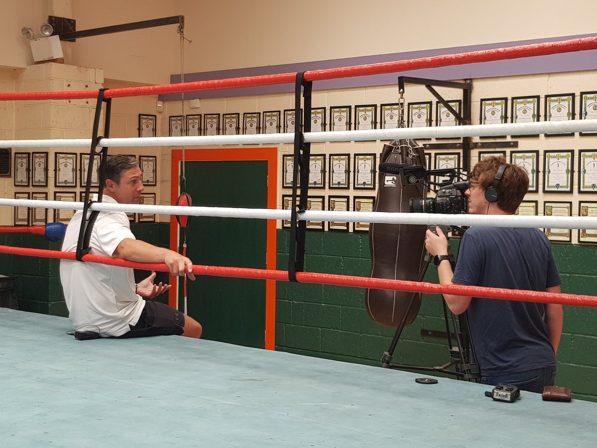 ericdonovanbox's tweet photo. Shooting for @MatchroomBoxing today thanks to @AllyMcKenzie91 for coming down to us. We put another great session in the bank with @kenegan30 and @JudeGallagher2 https://t.co/ejvx63ZRYD