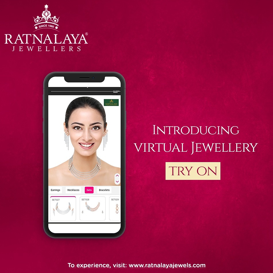 ratnalayajewels's tweet photo. Introducing an all new Try On experience! Flaunt the spark of the jewellery that perfectly matches your vibe at your comfort, with Ratnalaya Jewellers virtual try on feature.
#ratnalayajewellers #jewellery #jewellerystore #mirrar #virtualtryon #tryonfeature #patna #bihar #india https://t.co/LtjQS9eocd