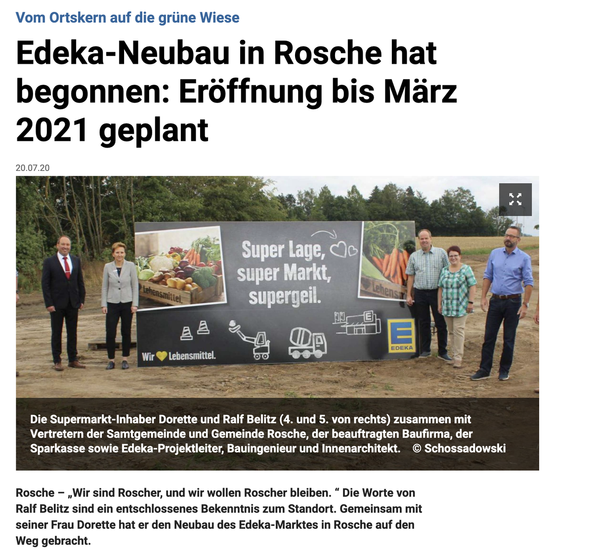 UrsGeger's tweet image. S U P E R G E I L  in #Rosche #Edeka

„Wir sind Roscher, und wir wollen Roscher bleiben. “ Ralf Belitz  (Ich nehme dich beim Wort Ralf😎👍)