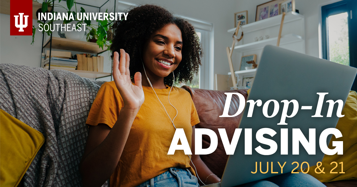 IUSoutheast's tweet photo. IU Southeast academic advisors are hosting online drop-in advising sessions today and tomorrow for students that need to make schedule changes or register for fall classes!

More information and Zoom links ➡️ https://t.co/J8aQNIDYvb https://t.co/fBP7Xn6JHr