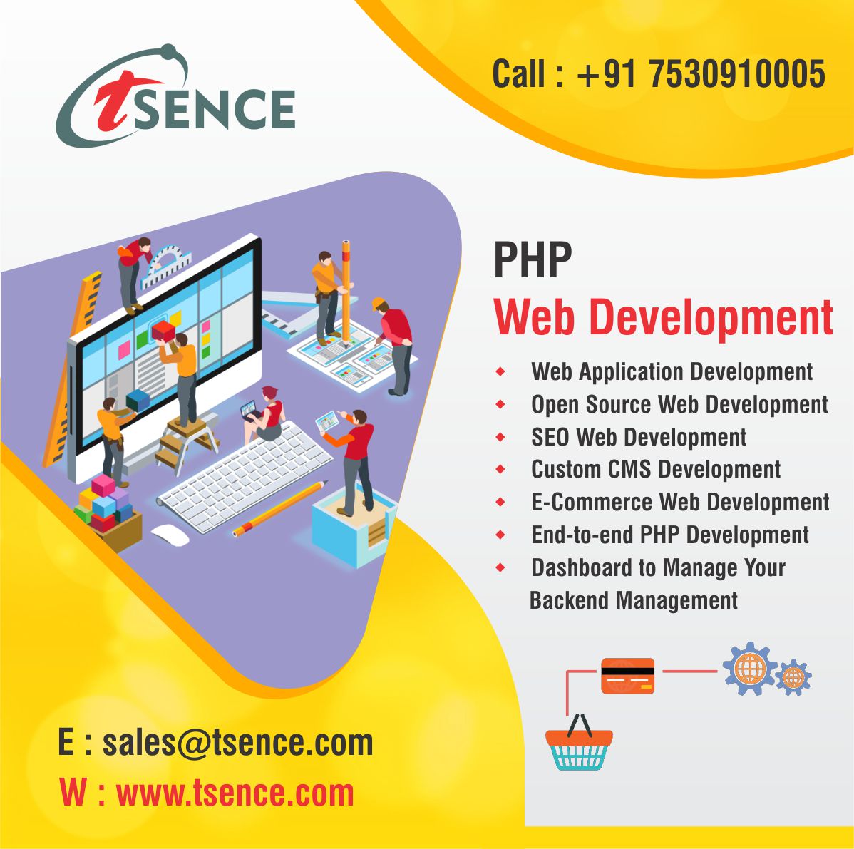 tsenceweb's tweet image. #Tsence offer a complete range of #PHP_solutions to improve your business #performance and #productivity. Hire for #PHP_Developers and #Programmers to get salable, cost effective & imaginative web solutions contact us: tsence.com/php-developmen…
#PHPDevelopmentCompany #Website