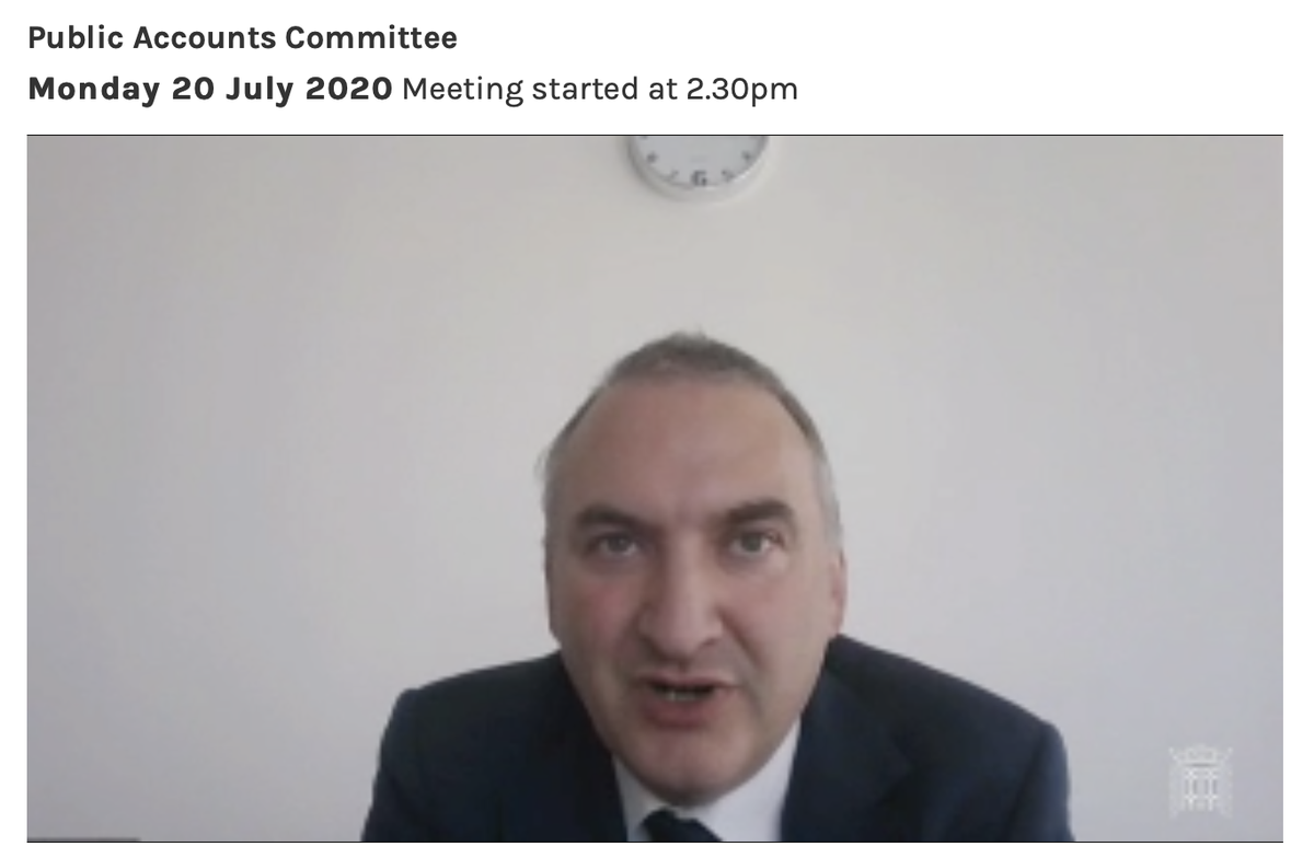 'There is clearly an appetite for reform in social care' Sir Chris Wormald. Qs  @CommonsPAC from  @gaganmohindra about why the  #NHSLongTermPlan  #OurNHSPeople plan didn't span social care as well as health.  @CNOEngland asked about her involvement in the people plan.