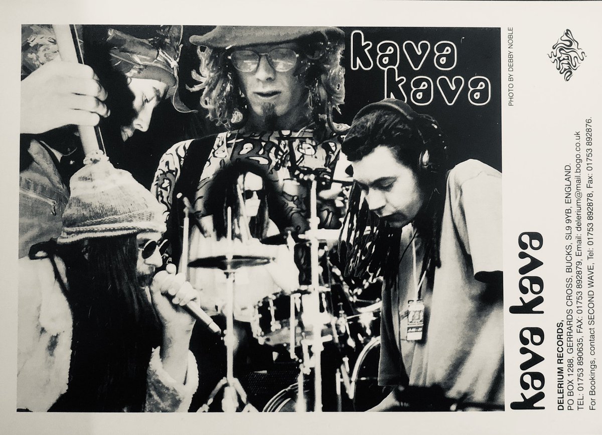 kavakavamusic's tweet photo. Early ish promo pic around 1996/1997 for second #DeleriumRecords album “Supalube” - early gigs included #PorcupineTree (UK and Dutch tours), #GilScottHeron, #Embrace, #Moonflowers, #intastella
#spacefunk #psychedelia #spacerock #triphop https://t.co/2WgnFL4345