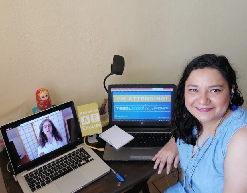 Durante tres días nuestras maestras de #Access, Paola y Edrei, asistieron al la Convención Virtual de <a href="/TESOL_Assn/">TESOL Intl Assn</a> , donde se capacitaron en distintos temas de enseñanza. ¡Muchísimas gracias a la oficina de #RELO de <a href="/USEmbassyMEX/">Embajada de EE.UU. en México</a>  por las becas!