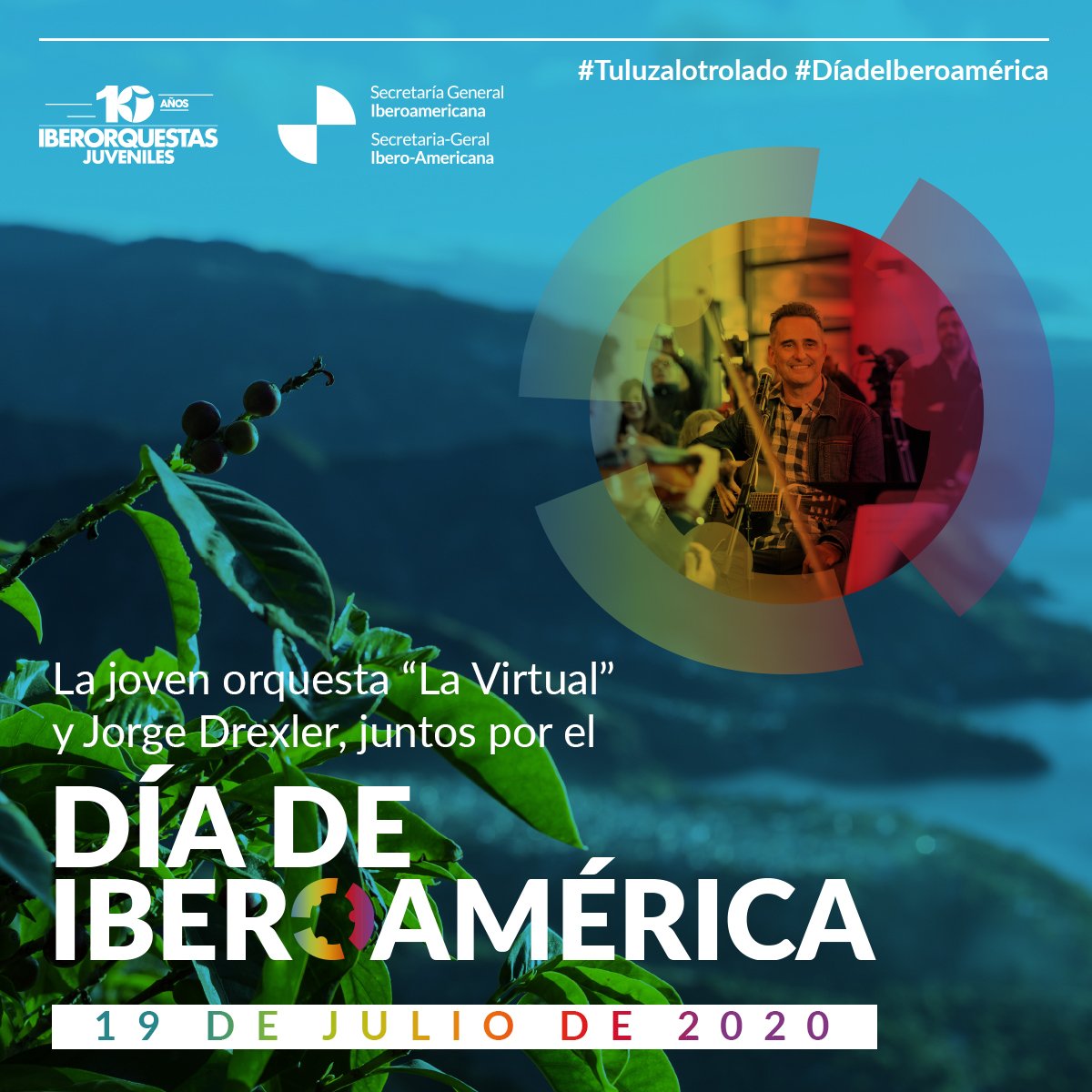 FCastrobe's tweet photo. 👏🏻👏🏻Excelente EVENTO y Mensaje que enaltece #SomosIBEROAMARICA 🇻🇪🇪🇸 Felicitaciones a .@RGrynspan .@SEGIBdigital #DiadeIberoamérica lo celebramos con la música de los jóvenes de #LaVirtual de #IberorquestasJuveniles y .@drexlerjorge: cooperación y esperanza. Hay luz! Una maravilla https://t.co/VDlTykHNJM
