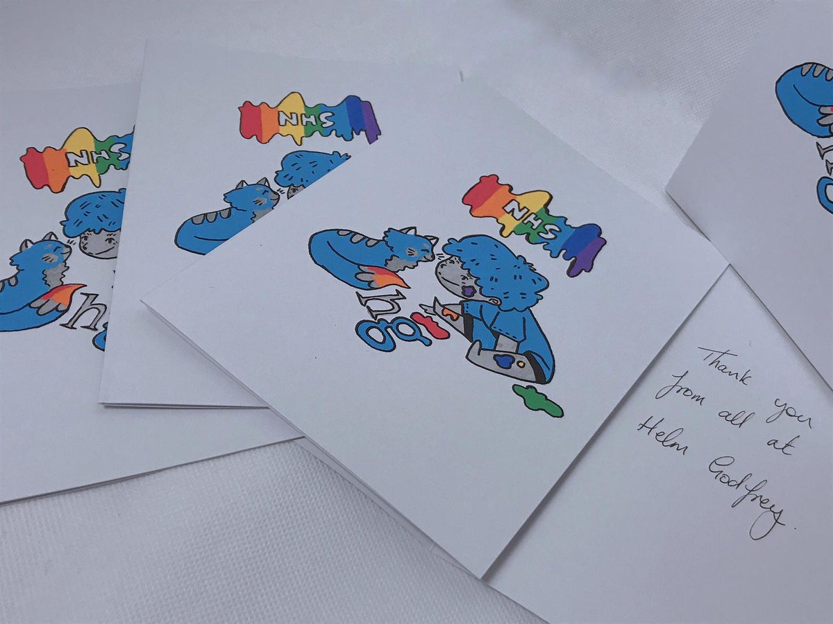 In response to the hard work and dedication displayed by the NHS during this most difficult of times, Helm Godfrey’s Wellbeing team wanted to reach out and personally thank our NHS connections.

The result of this was to send a hand painted card with a letter of gratitude. #NHS