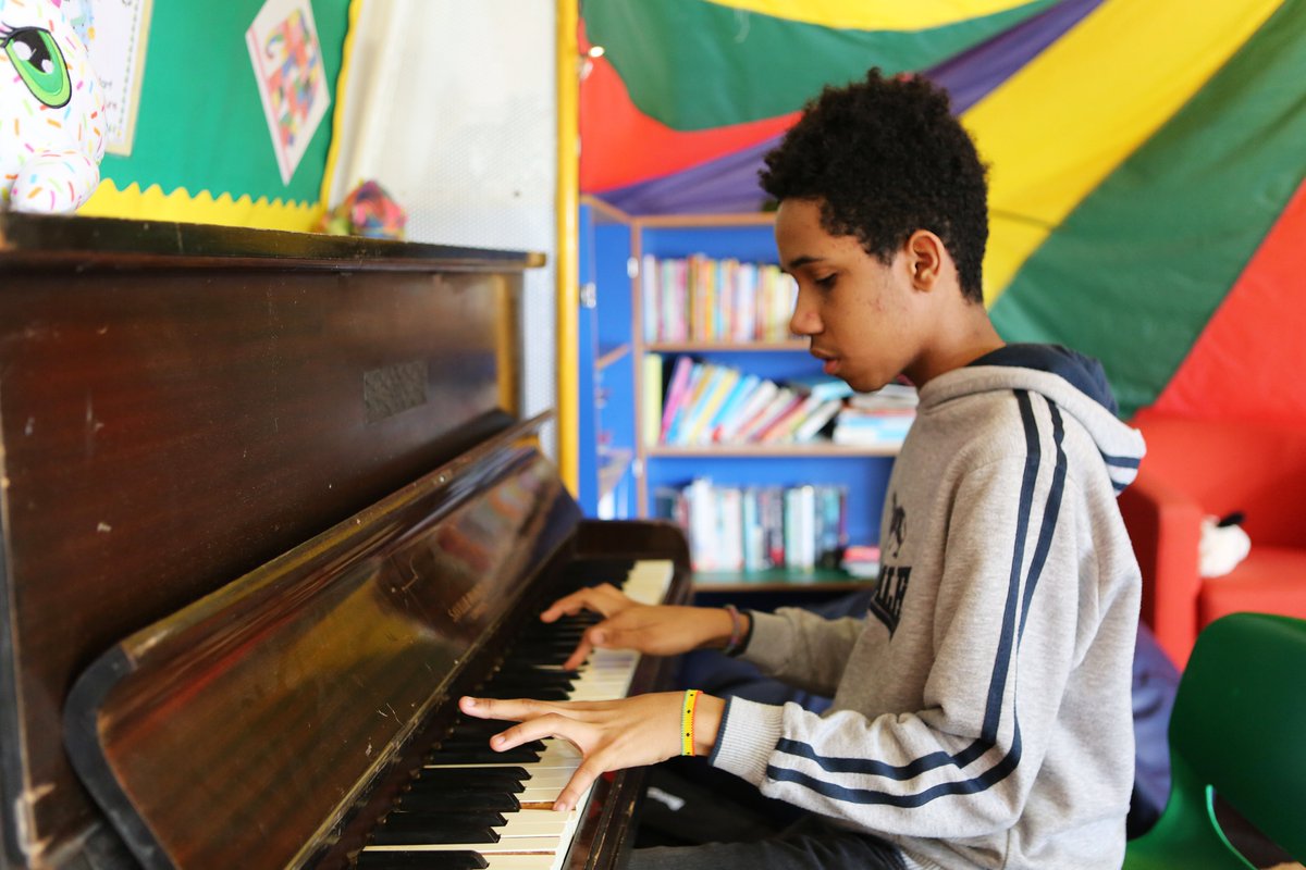 The third  #AmplifyLDN project will be  @theaaazone's Arc Music in  #CanningTown. This will launch a brand-new music studio and provide new weekly after-school music tech & digital music making workshops for vulnerable young people aged 12-14 in  #Newham. https://www.theaaazone.com/ 
