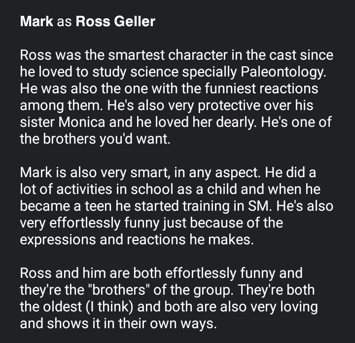 Mark Lee as Ross Geller
