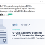 Photo by IoT ONE ACADEMY ⏳ (@iot_one)