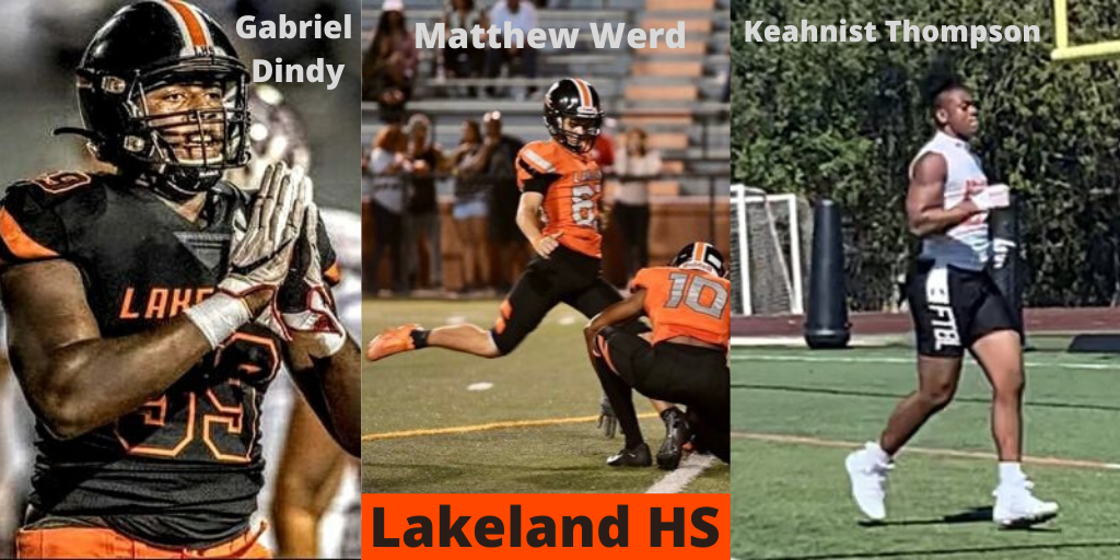 scoutSMART_'s tweet photo. 🚨 Lakeland HS got some BALLERS! 🚨 

22’ DE Gabriel Dindy - @DindyGabriel
22’ DE Keahnist Thompson - @keahnist
21’ K Matthew Werd - @WerdMatthew

These players are great players and leaders! 💪

This team is poised for great things this season! 🔥 https://t.co/Ttt9gLU46w