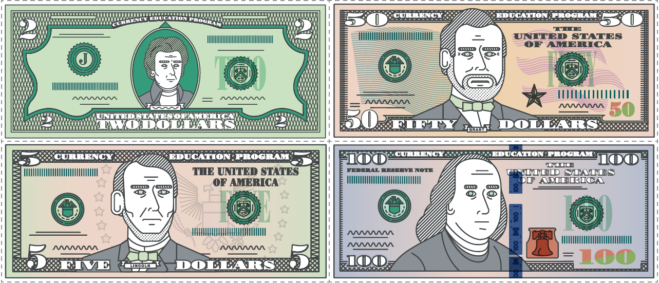 u s currency on twitter our printable play money can be used to teach children about the different denominations of uscurrency https t co bdt9rtlb7k https t co s2yrbongc9 twitter