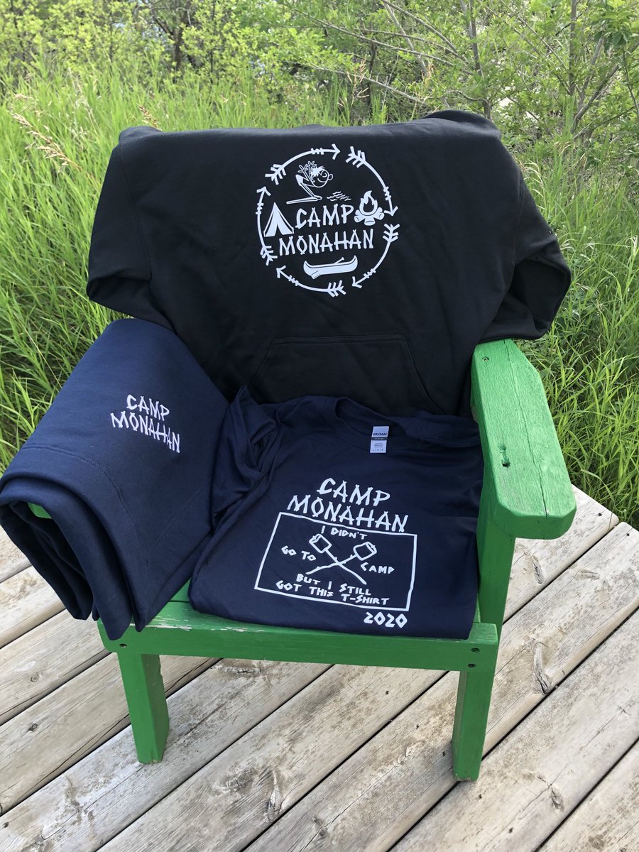 Camp merchandise is in!  Can’t wait to get these and our camp in a box into your hands!!