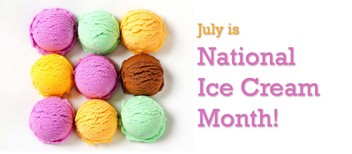 ExxonBillings's tweet photo. It could get to 100 degrees on Wednesday. Good thing National Ice Cream Month is still under way to help with a tasty respite! Enjoy your favorite flavor. https://t.co/SajnoIPJWP