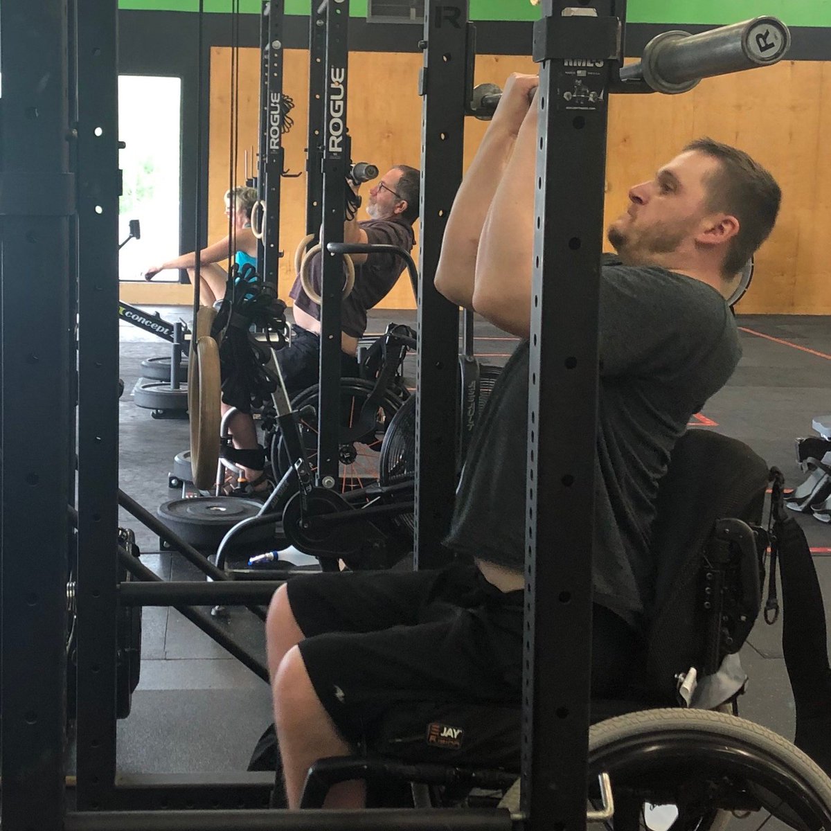 The #Accessible #CrossFit program is on hold until September, but until then the team at <a href="/CrossFit782/">Mike Ives</a> is happy to accommodate members with mobility issues through integrated classes. Classes must be booked ahead of time at cf782.onramp.online/planner