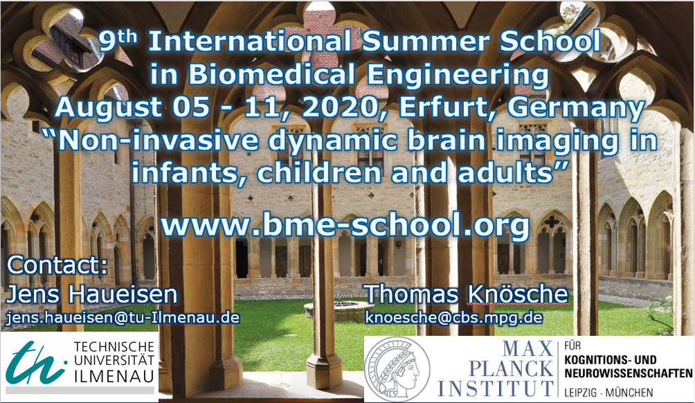 Jens_Haueisen's tweet photo. Final Program available:
9th International Summer School in #BiomedicalEngineering
Non-invasive dynamic #brain #imaging in infants, children and adults. https://t.co/OPGzI4ABKN 
@DGBMT @TU_Ilmenau #electroencephalography #EEG #neurotech #brainwaves @brainnetleipzig https://t.co/voPQSDgJau